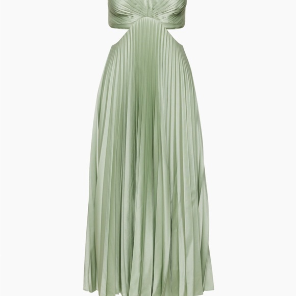 Aritzia showpiece satin dress - limited edition and sold out online - Picture 7 of 14
